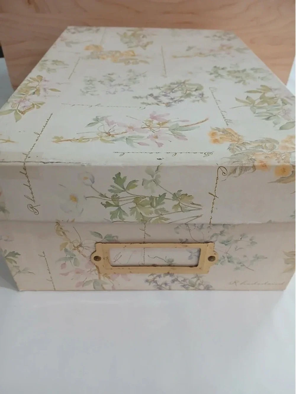 Flower organized box